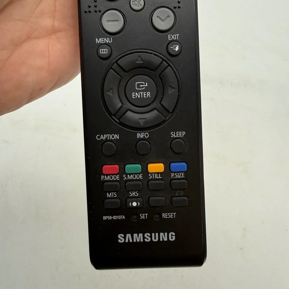 Samsung BP59-00107A Universal TV Remote Control DVD‎ STB Cable VCR Black